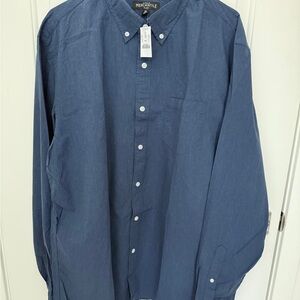 J. Crew Casual Blue Button-Down Shirt